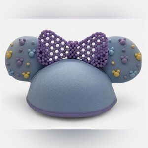 NWT Official 2023 Disney Parks Minnie Mouse Foam Beaded Ear Hat